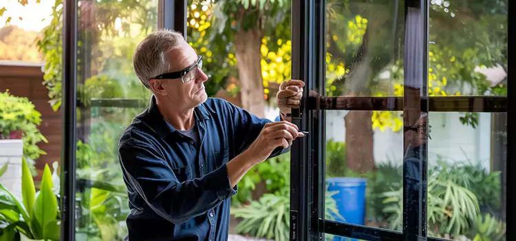 Replacing Sliding Door Lock Lacombe
