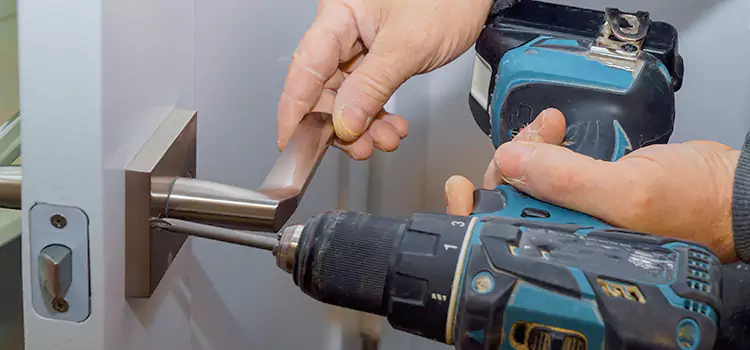 Security Door Lock Installation Lacombe